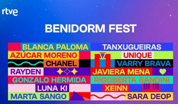 Spain: Benidorm Fest 2022 contestants and songtitles revealed