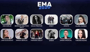 Slovenia: RTVSLO releases one minute snippets of the EMA 2020 entries